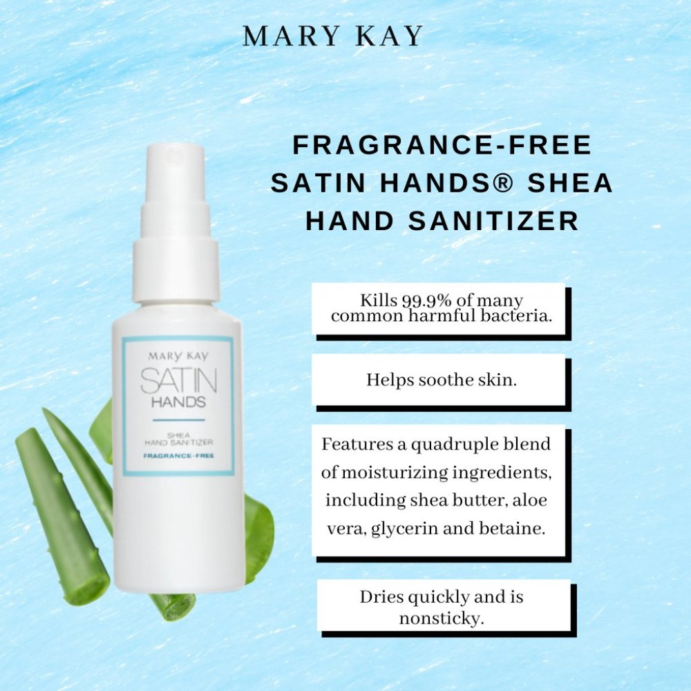 Fragrance-Free Satin Hands® Shea Hand Sanitizer